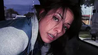Intense anal in the bus