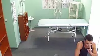 Nurse fucks patient in a hospital