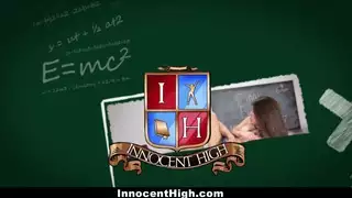 InnocentHigh - Busty Teachers Assistant Gets Pounded